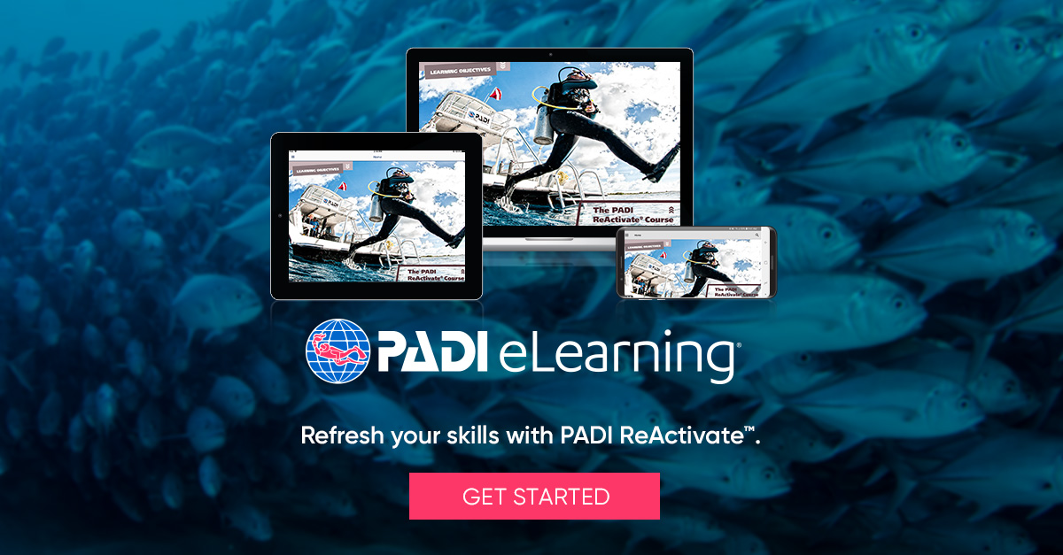 PADI ReActivate eLearning Course