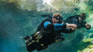 PADI Diver sidemount course