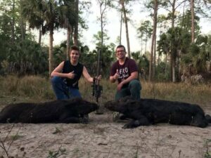 Hog & Boar Hunts with rifle in Naples, FL